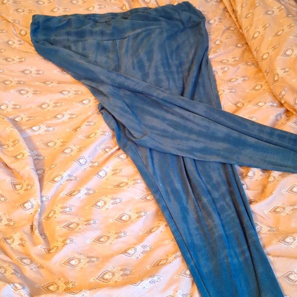 Teal leggings